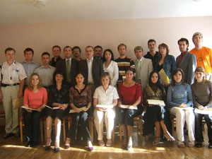 Участники и организаторы Летнего института НОФМО - 2007